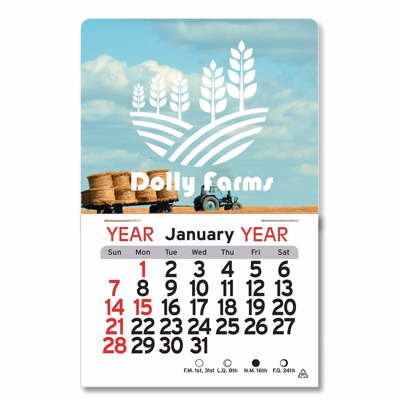 Adhesive Peel-N-Stick® Calendar - Billboard