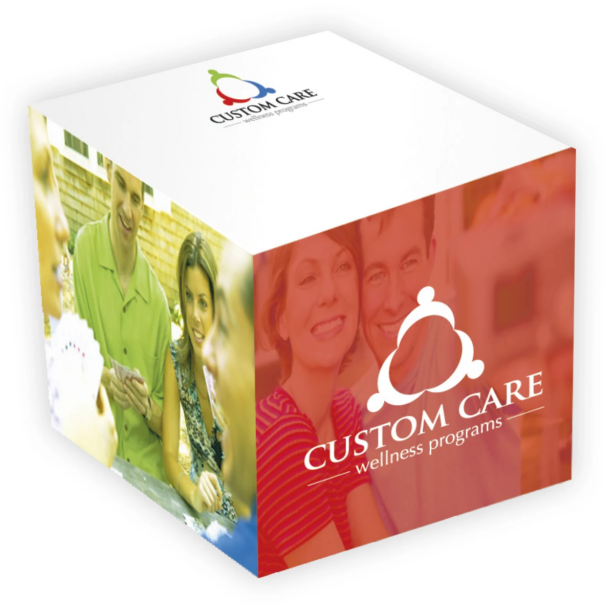 Souvenir® Sticky Note™ 2-3/8" x 2-3/8" x 2-3/8" Cube 1