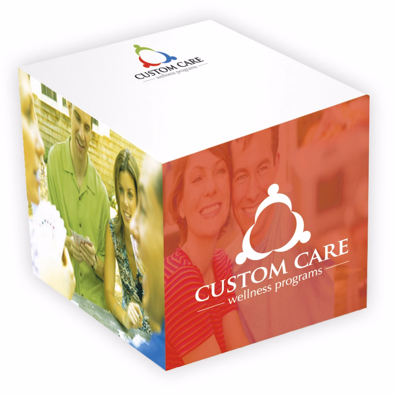 Souvenir® Sticky Note™ 2-3/8" x 2-3/8" x 2-3/8" Cube