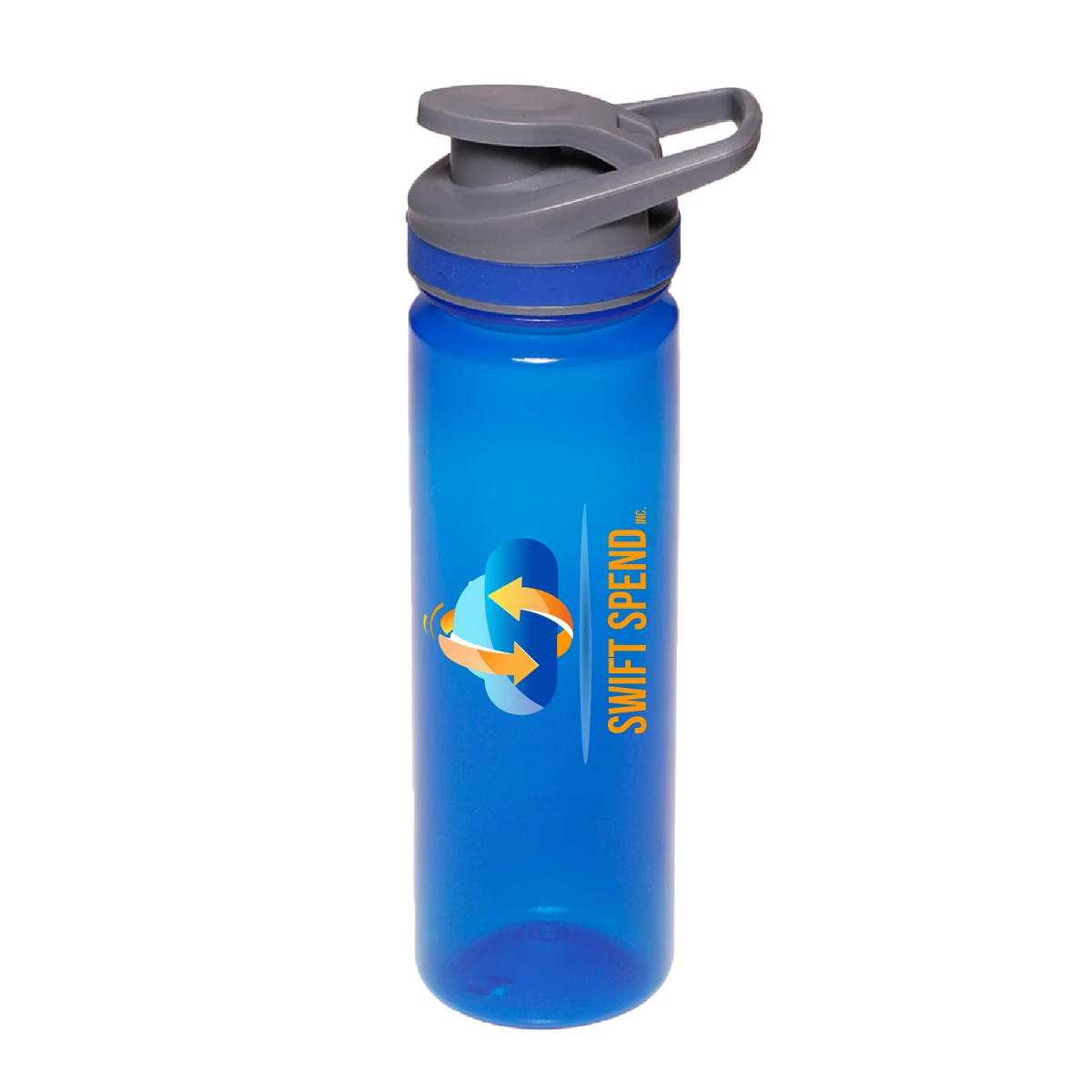 22 oz. Ebro Plastic Sports Water Bottle (Full Color Imprint) 1