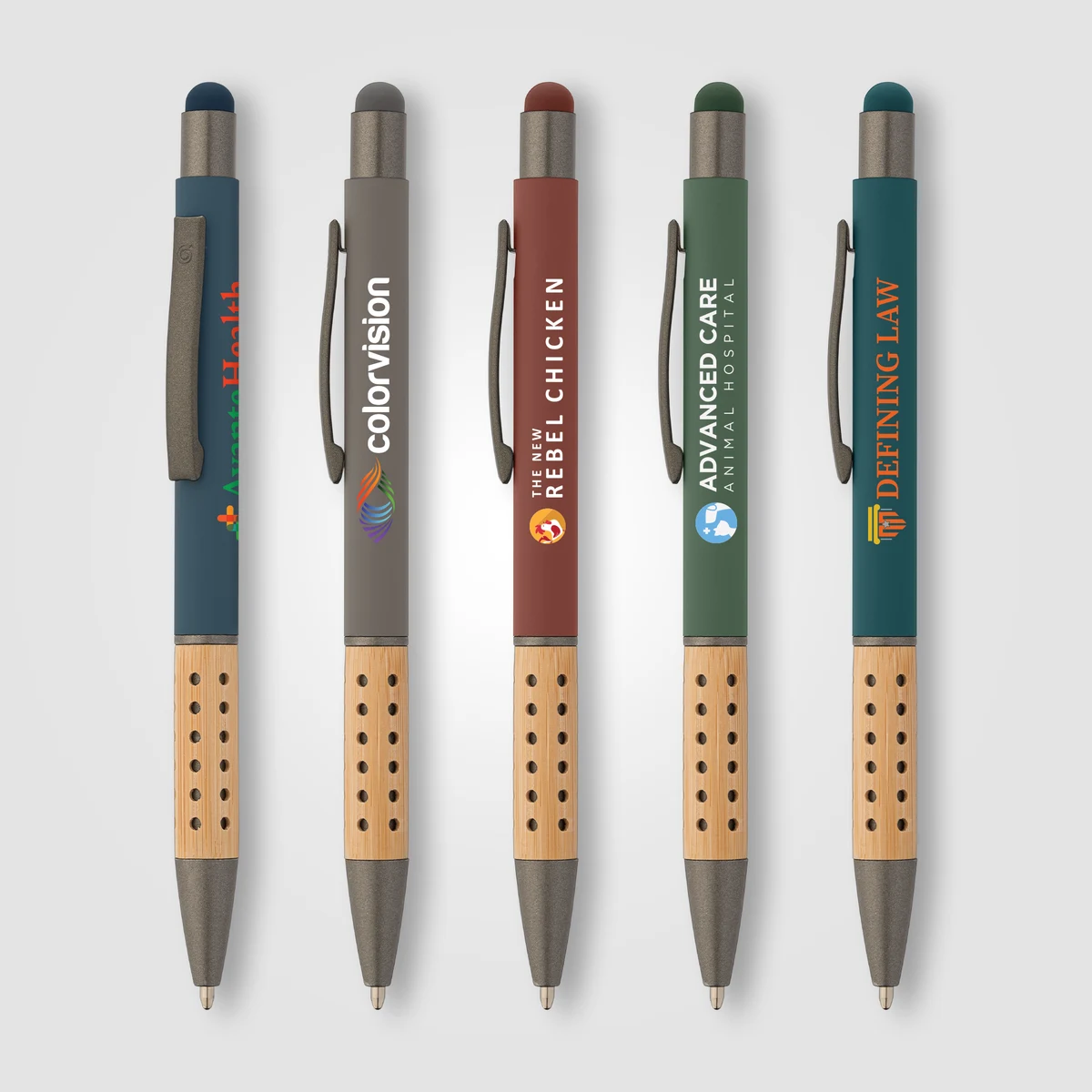Bowie Bamboo Grip Stylus Pen 1