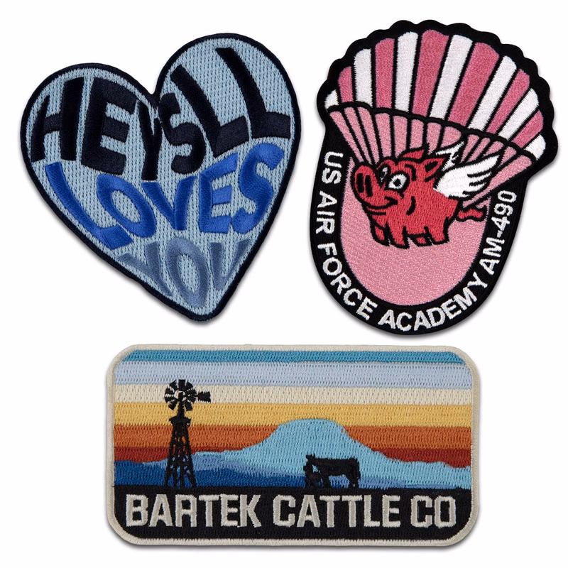 4" Embroidered Patch (100%)