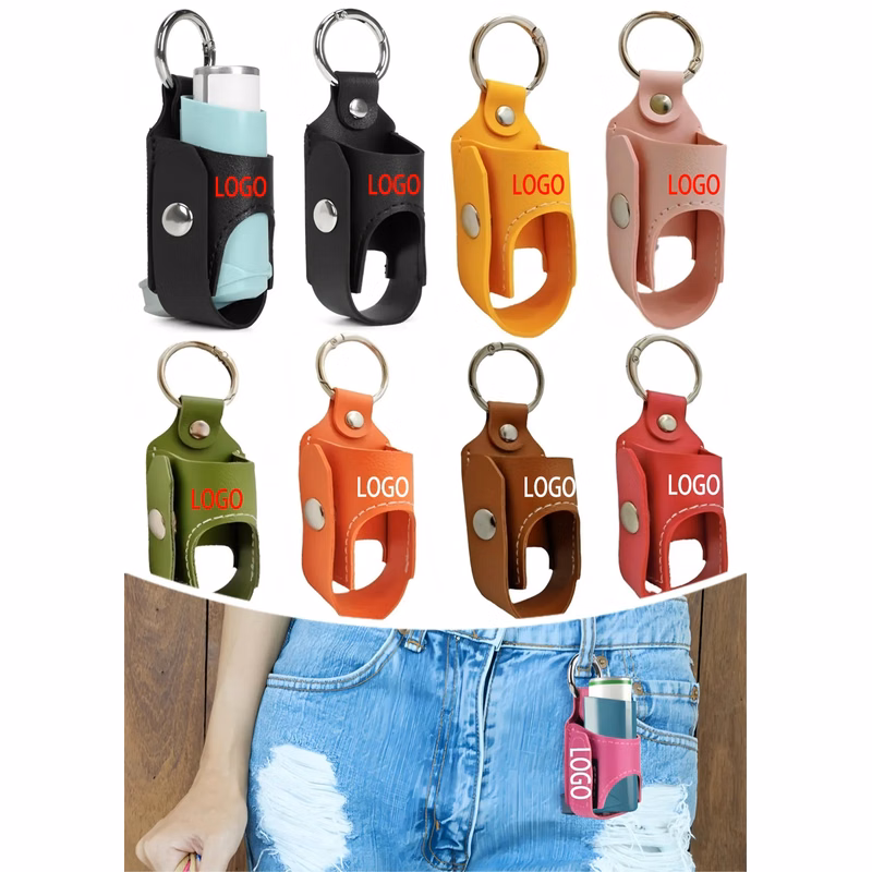 Inhaler Keychain Holder with Protective Case