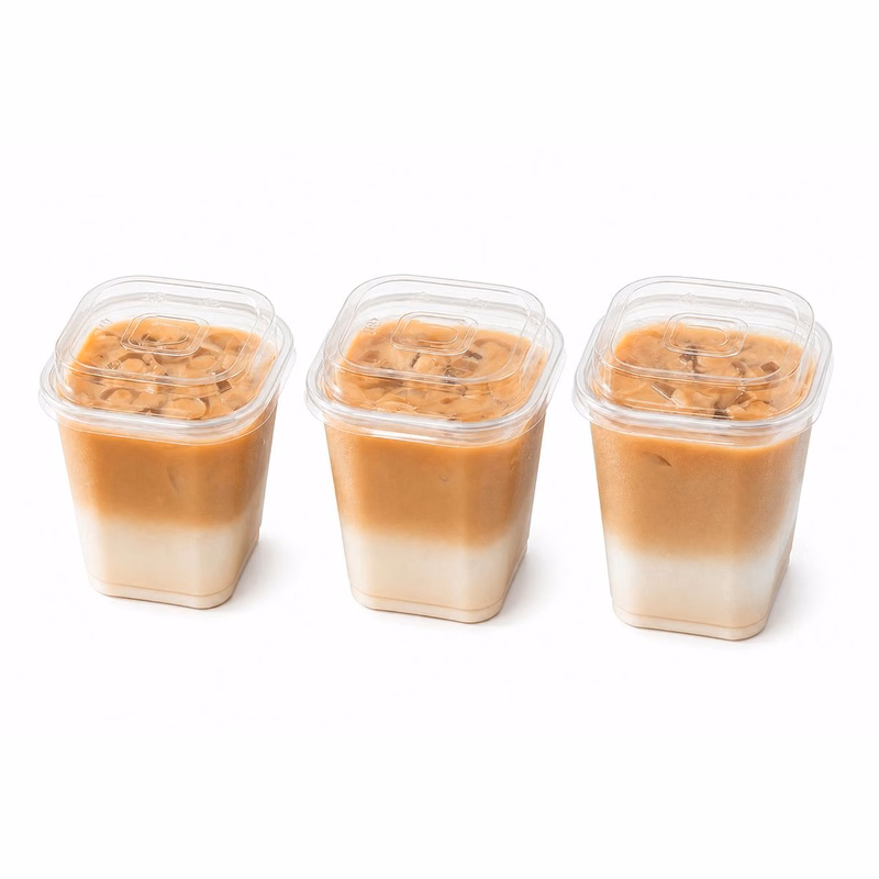 Leak-Resistant Cup for Iced Beverages