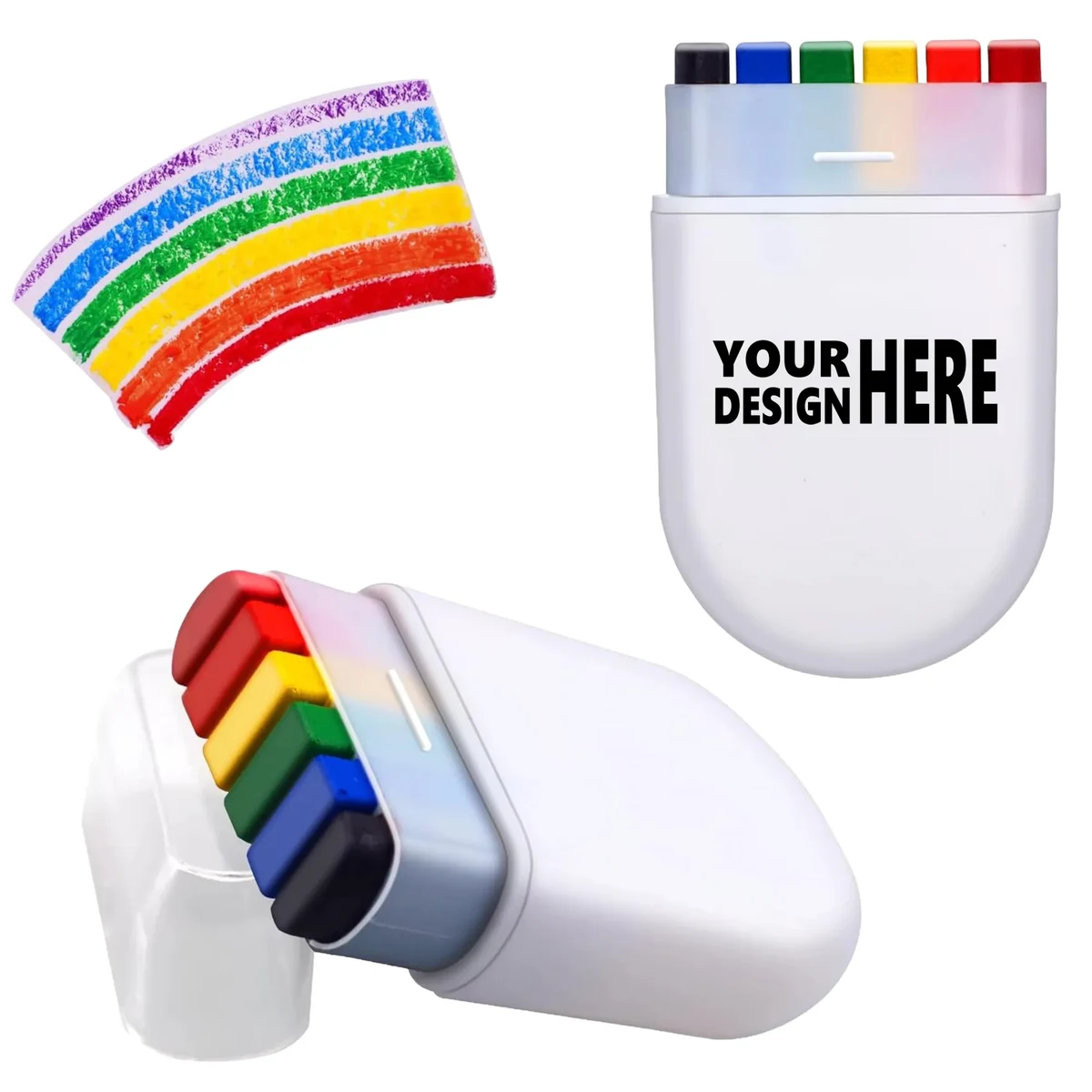 6-Color Face Painting Crayons 1