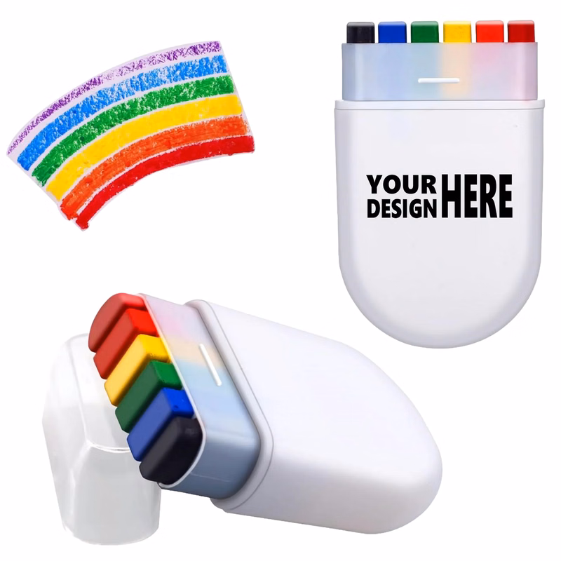 6-Color Face Painting Crayons
