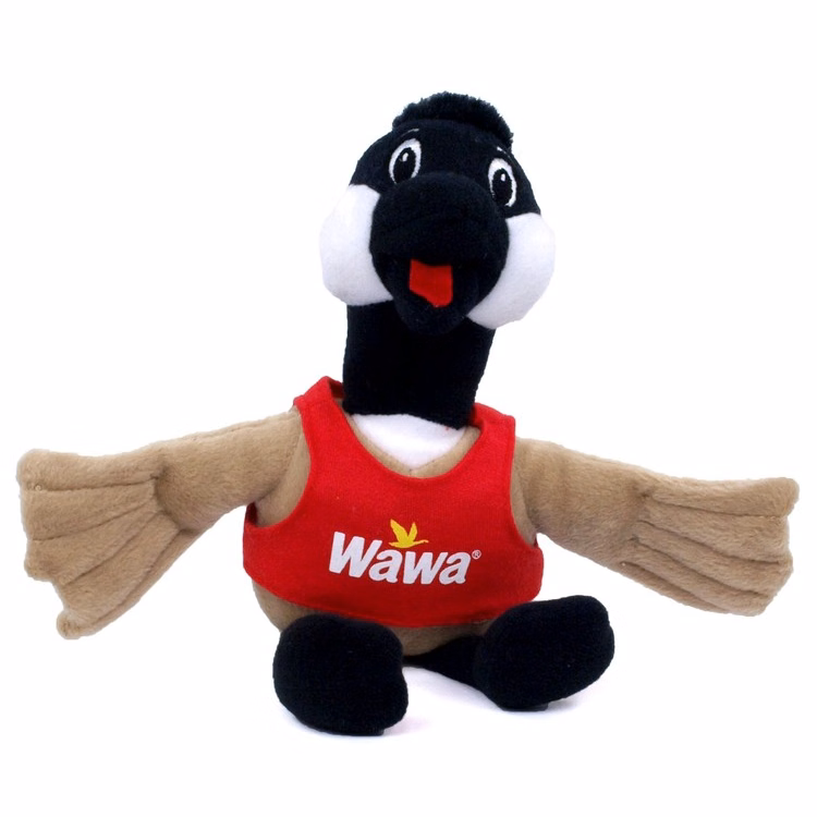 10" Wawa Goose with Red Tank Top