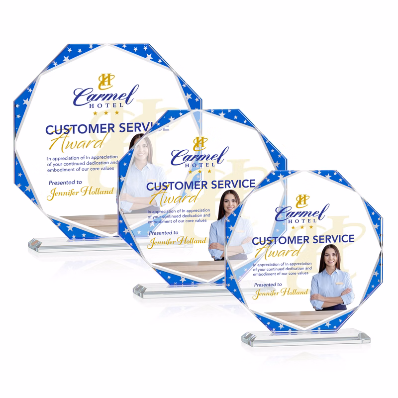 Mystique Octagon VividPrint™ Award
