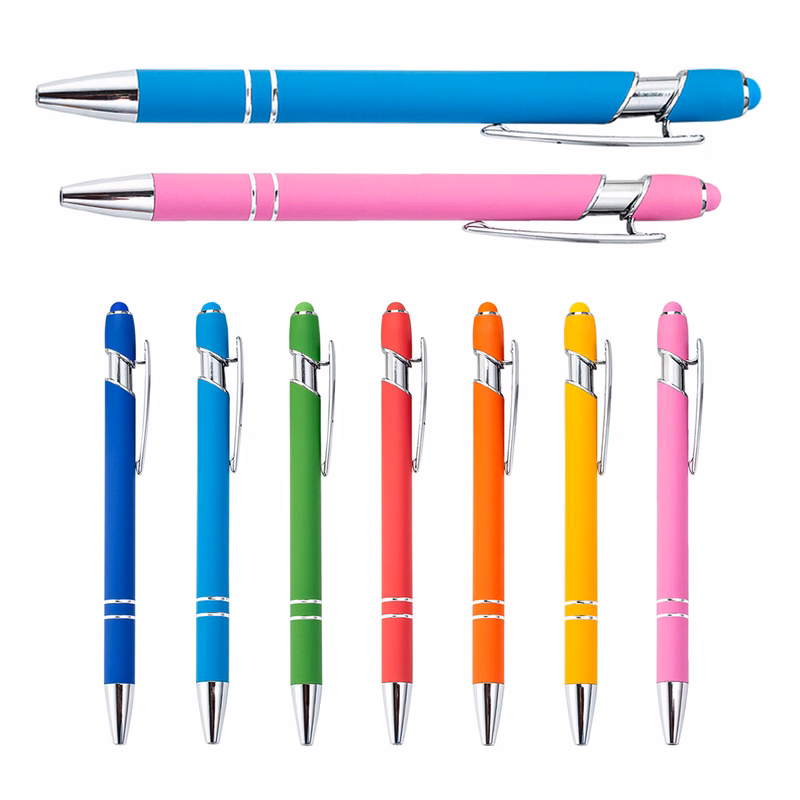 Soft Touch Metal Ballpoint Pen