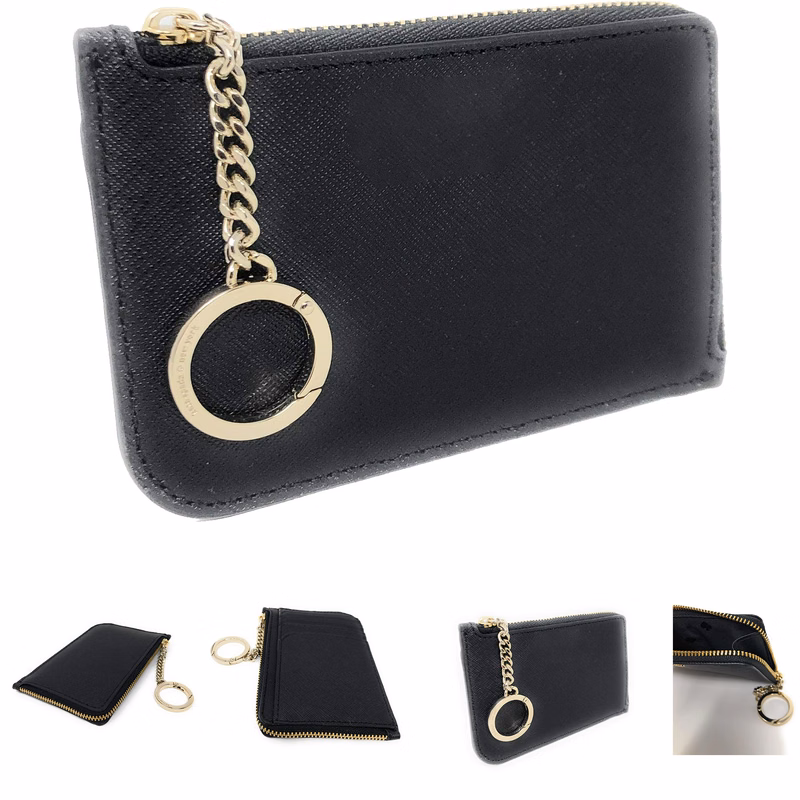 L-Zip Card Holder Keychain