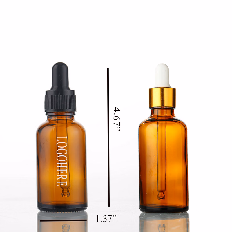50ml Tawny Glass Cosmetics Are Bottled Separately