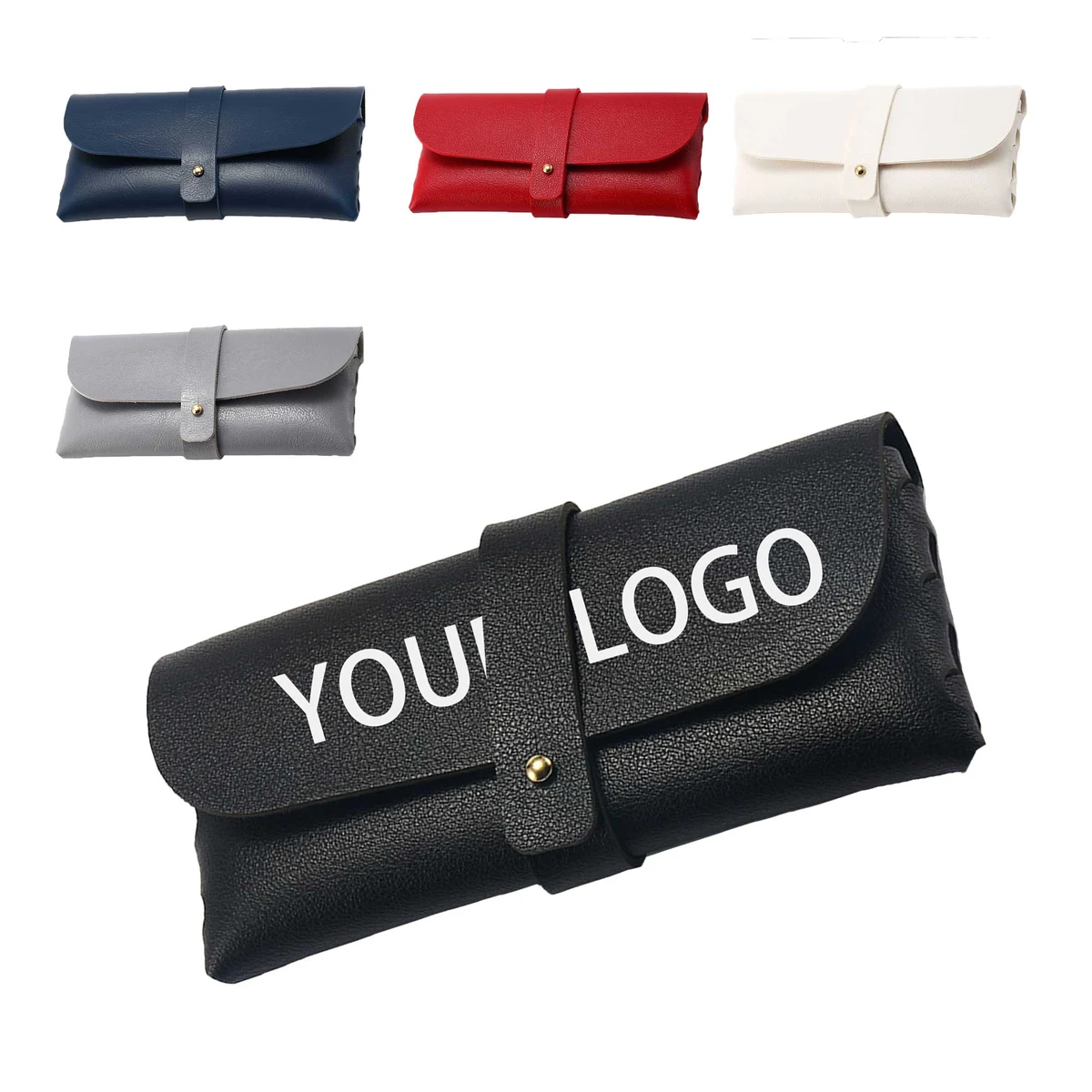 Durable Leather Eyewear Case 1