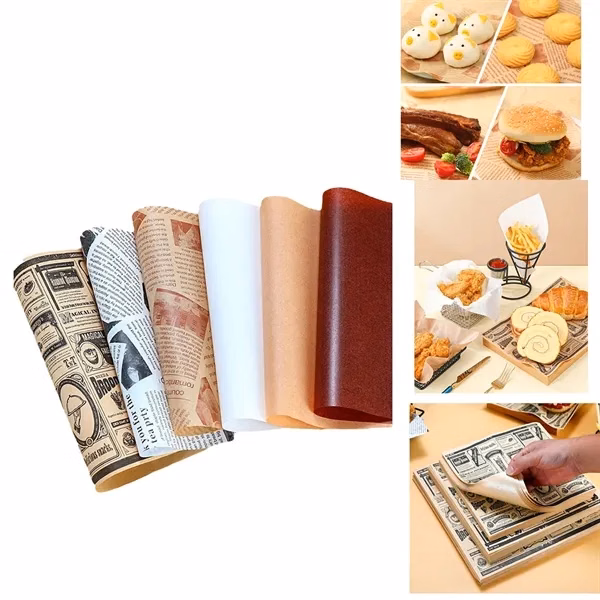 Full Page Printing Burger Wraps Paper