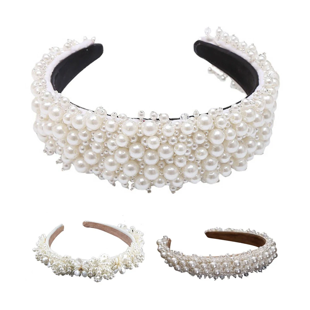 Hard Pearl headband hairband 1
