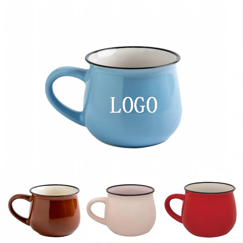 12 Oz Potbelly Ceramic Mug 1