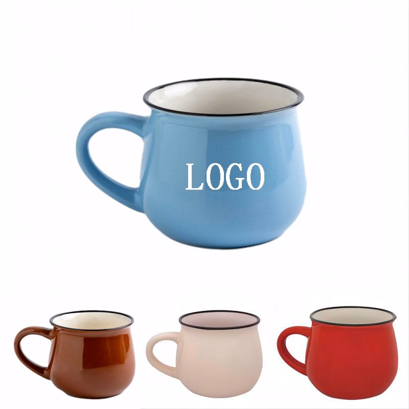 12 Oz Potbelly Ceramic Mug