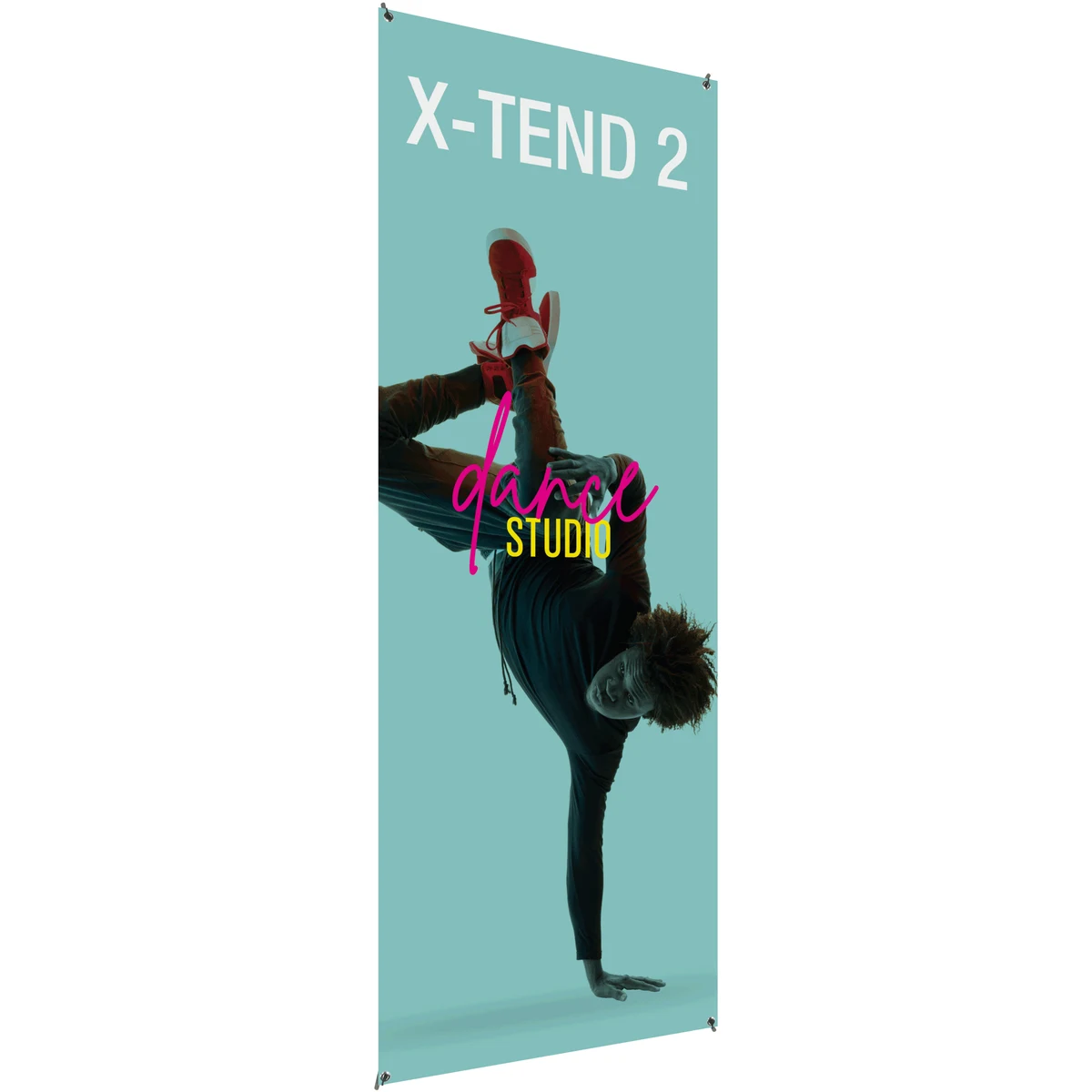 X-tend 2 Spring Back Banner Stand 1