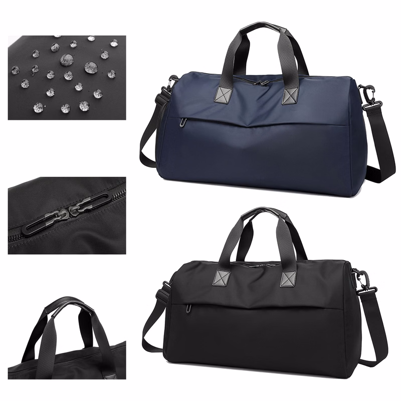 Gym Bag Travel Separate Shoe Bin Waterproof Shoulder Bag