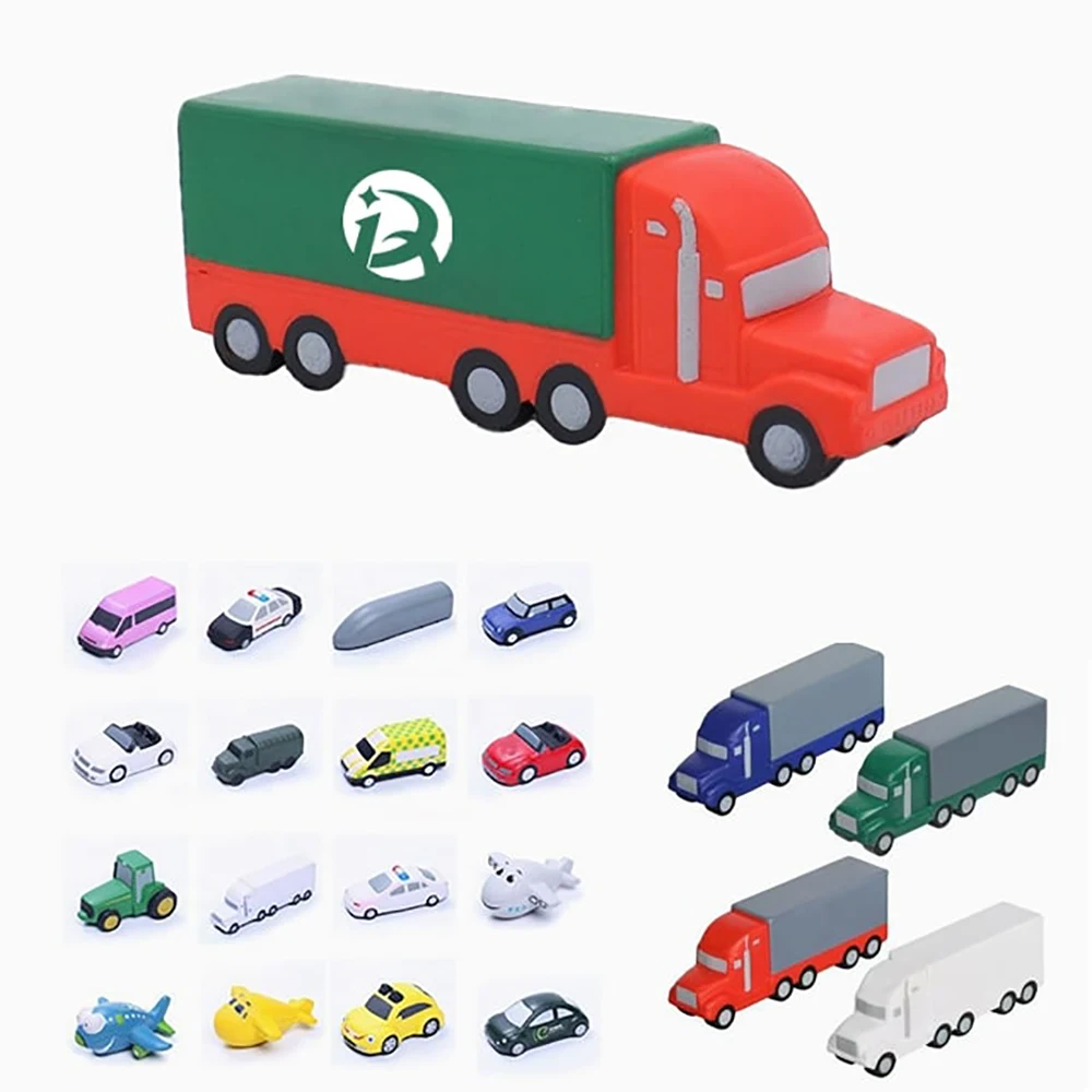 Car Shape Stress Reliever, custom stress ball with logo imprint 1