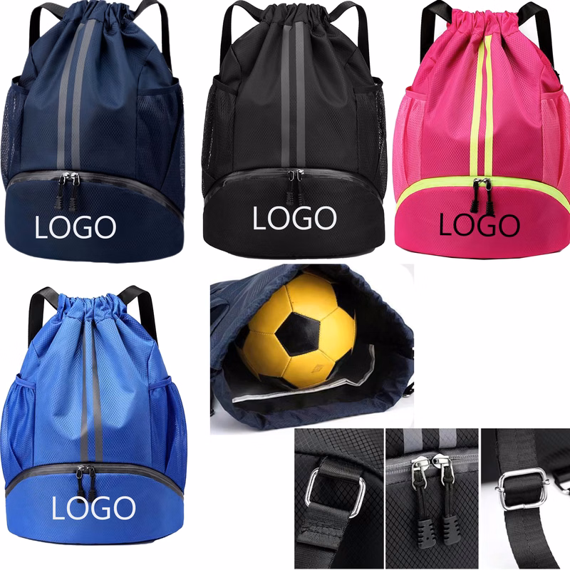 Dry and Wet Separation Drawstring Bag