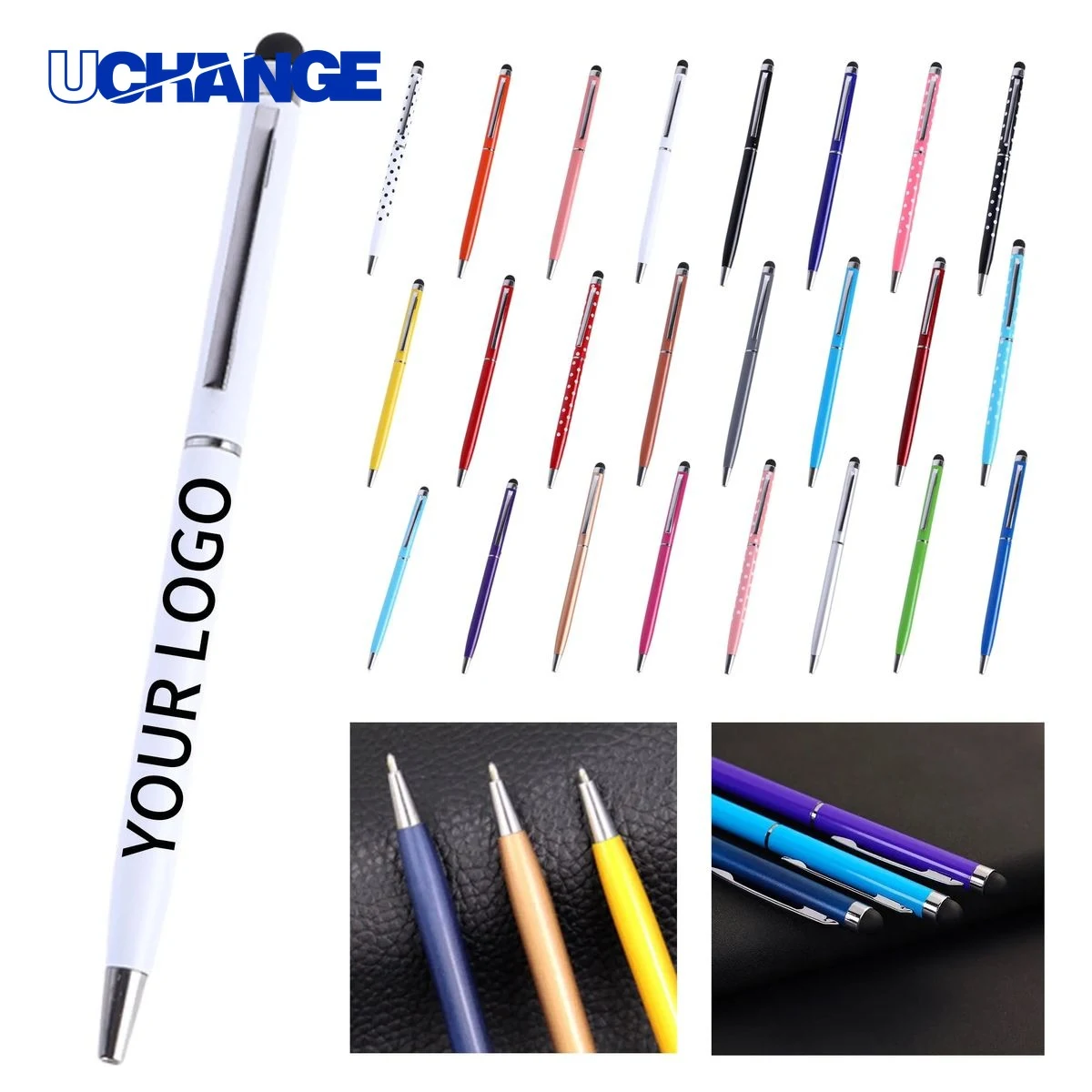 Click Metal Stylus Ballpoint Pen 1