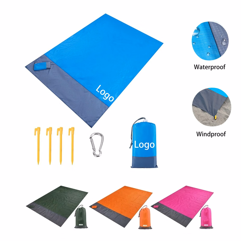 MOQ 100PCS Waterproof Beach Blanket
