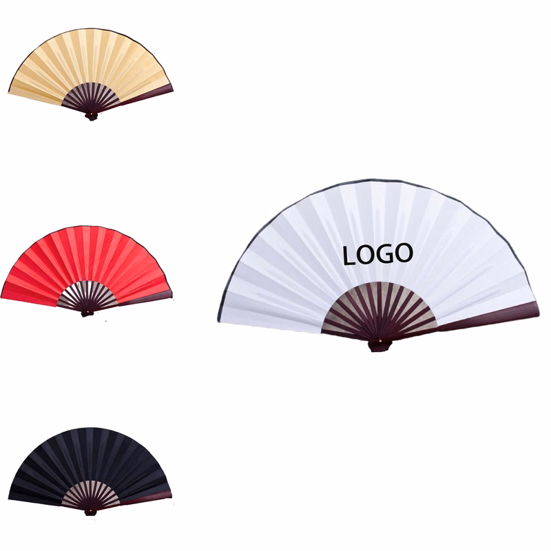 Blank Foldable Bamboo Fan