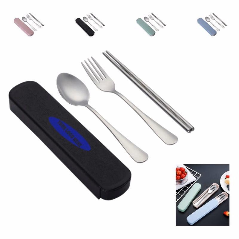 Portable Stainless Steel Flatware Set