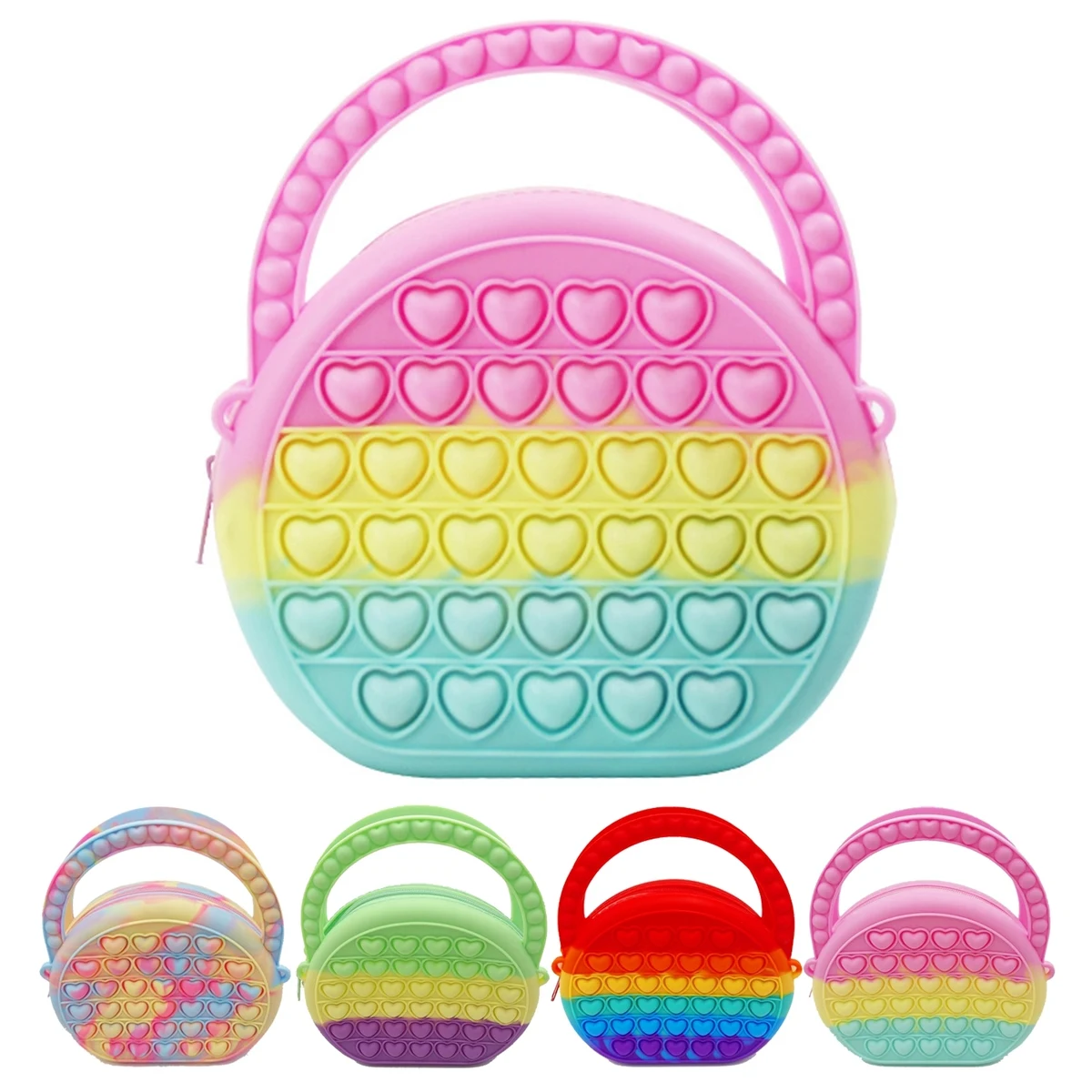 Kids Silicone Bubble Handbag 1