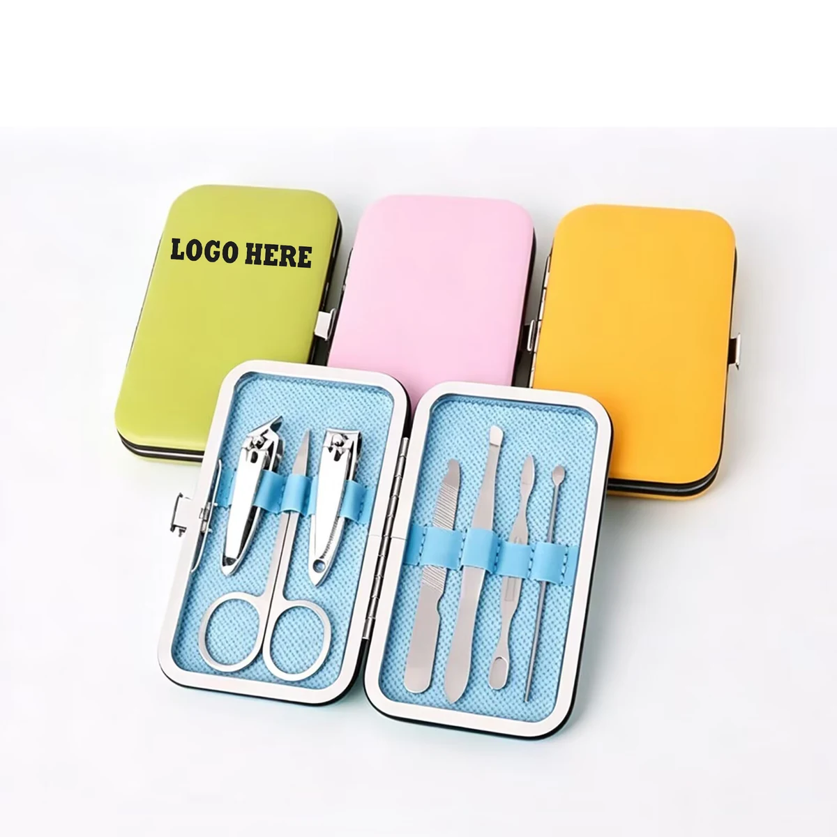 Candy Colored Nail Clipper Set 1