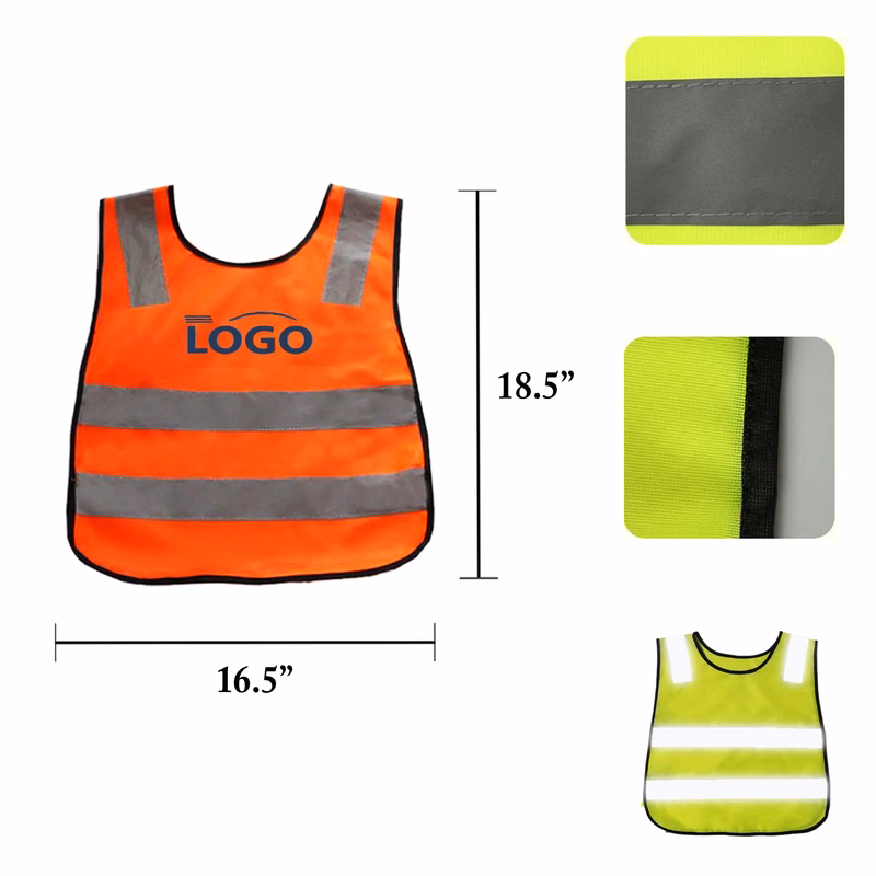 Kids Reflective Safety Vest MOQ30