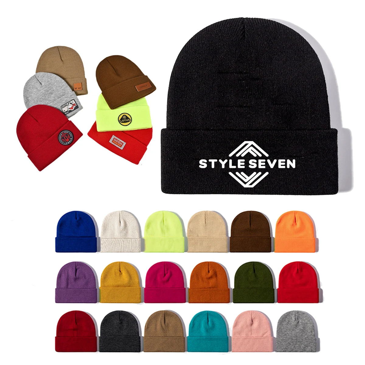 Winter Beanie Knitted Hat 1