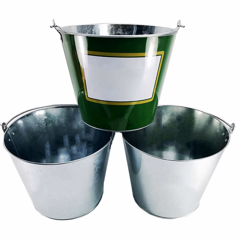 Galvanized Party Ice Bucket