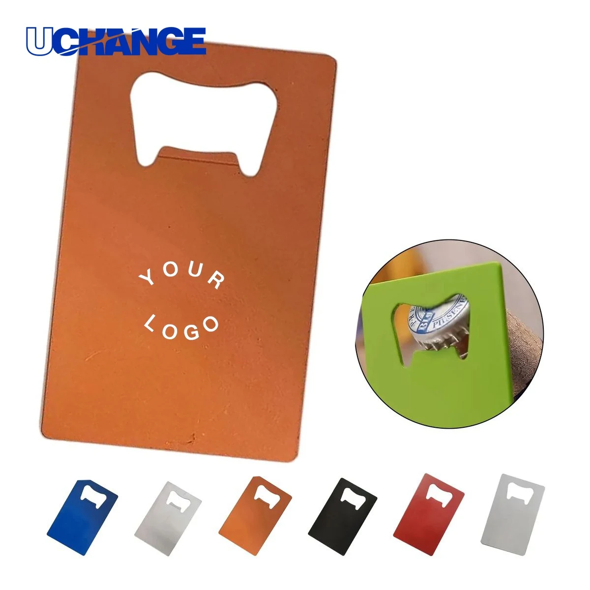 Bottle Opener Tool Steel Credit Card Shape 1