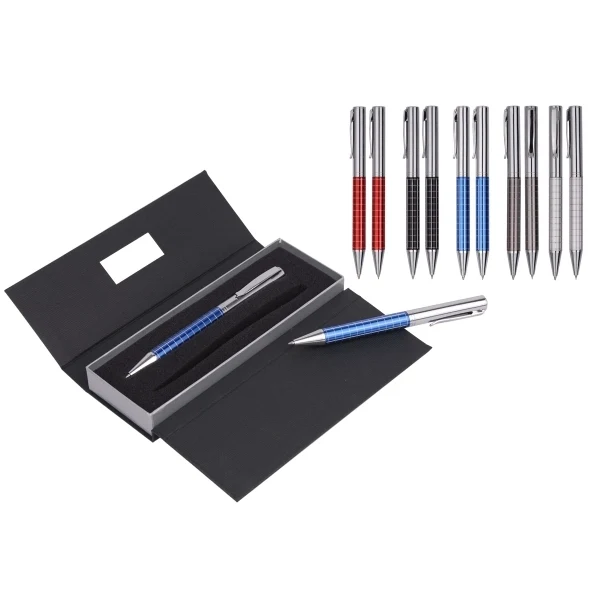 Executive Metal Ballpoint Pen & Pencil Set 1