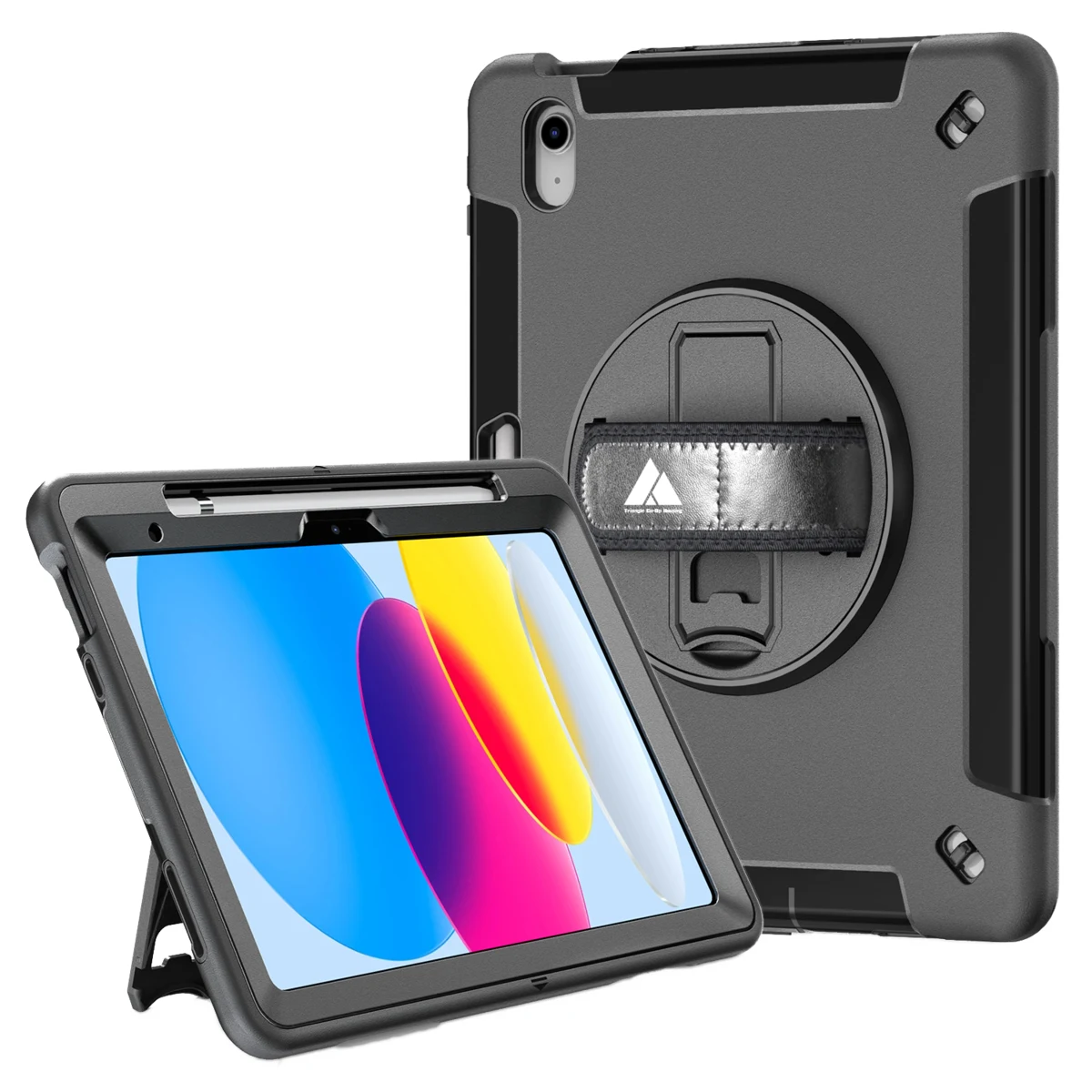 iPad 10 Hand Strap Rugged Case 1