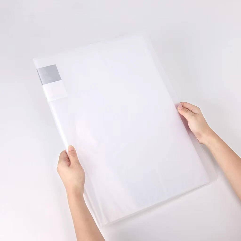 Transparent PP File Folder with A4 Size 1