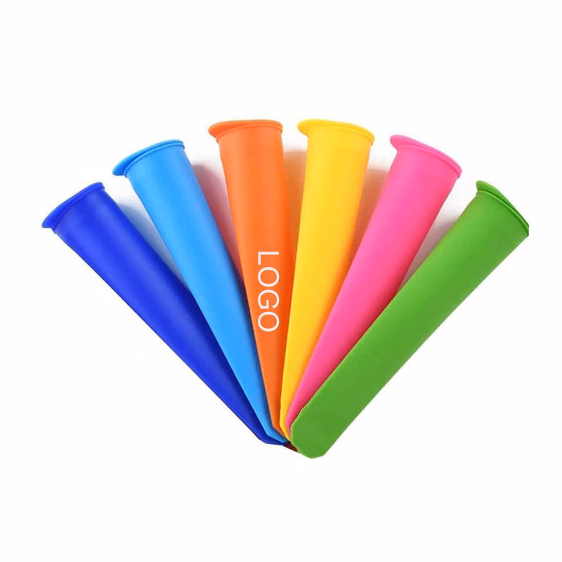 Cylindrical Long Silicone Popsicle Mold