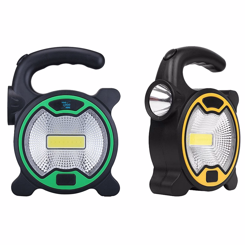 Portable LED COB Handheld Flashlight