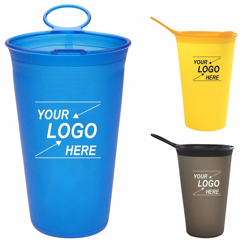 Foldable Reusable Soft Travel Cups