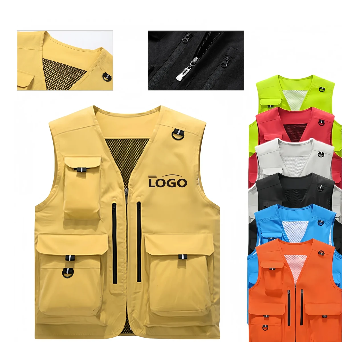 Multi-Pocket Outdoor Gear Vest Free Shipping 1