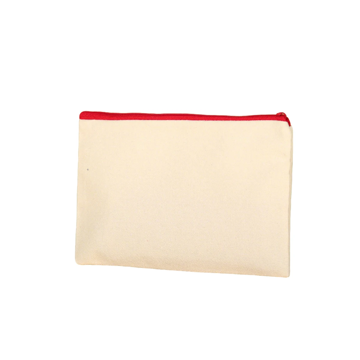 Canvas Cosmetic Bag Pen Case 7.9" x 5.5" 1