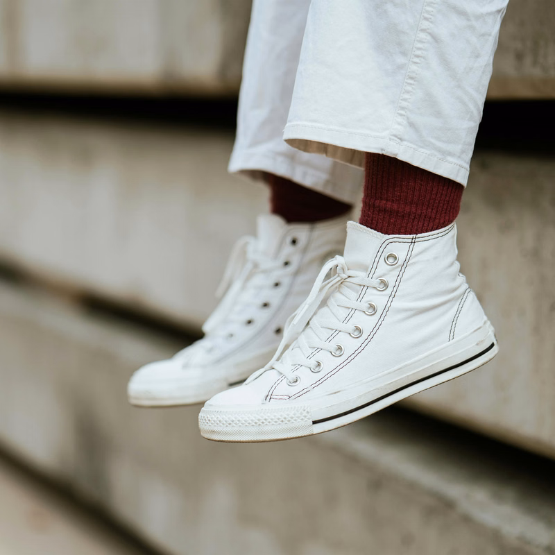 Solid Color Socks - Classic Essentials for Every Wardrobe - American Made