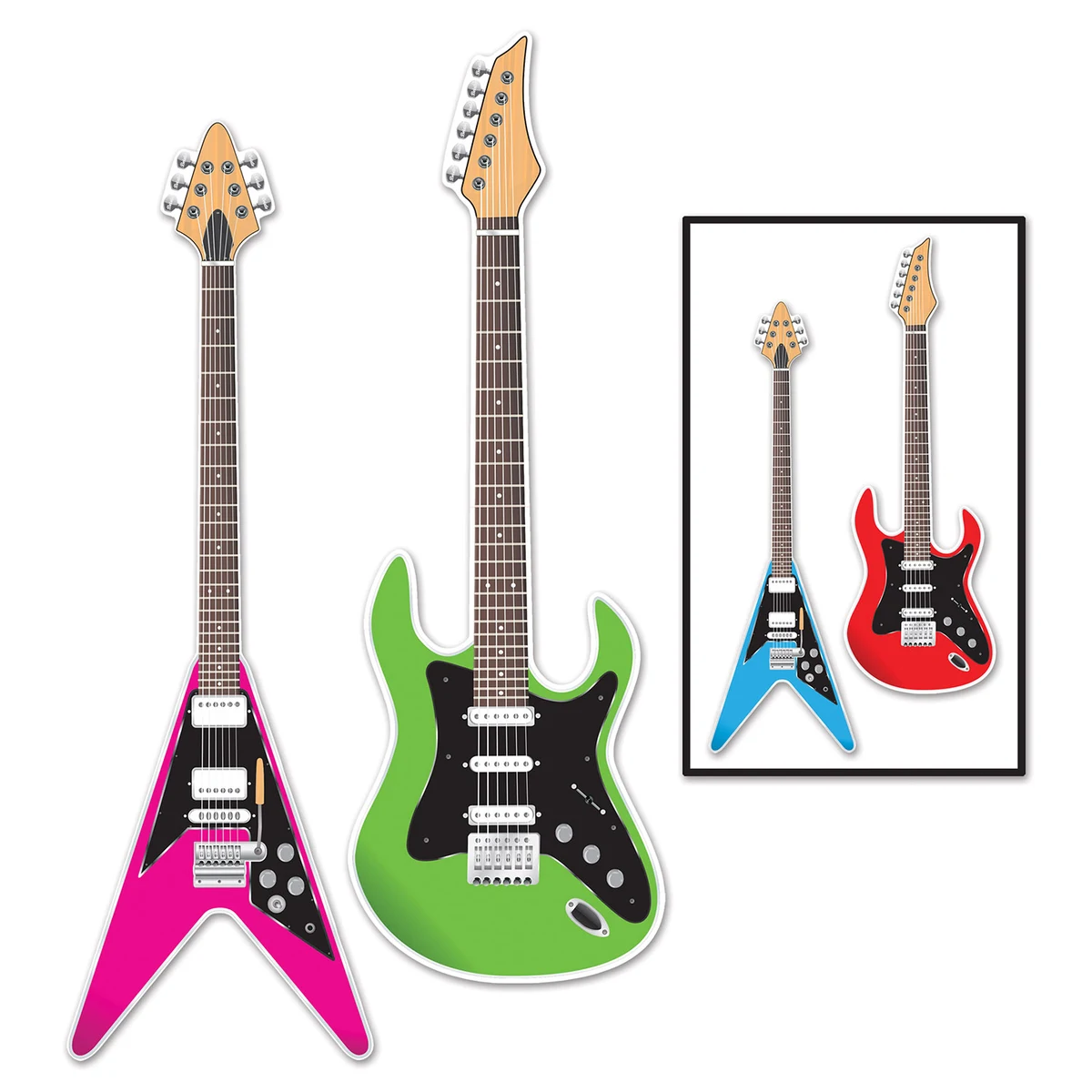 Guitar Cutouts 1