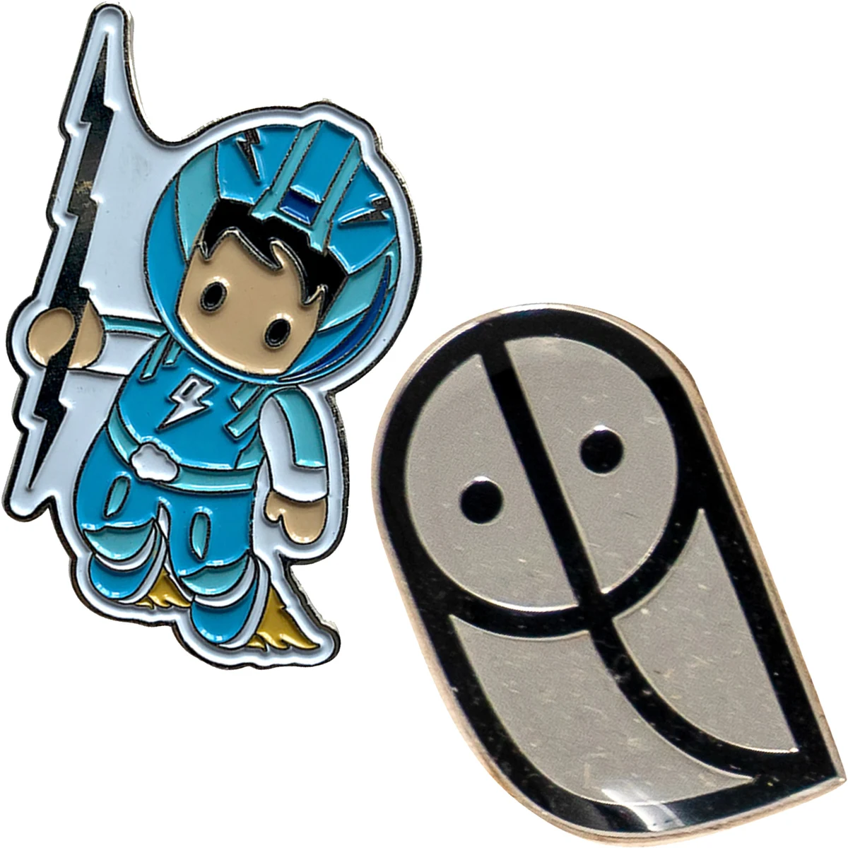 Diestruck Soft Enamel Lapel Pins: 1" W x 1" H 1