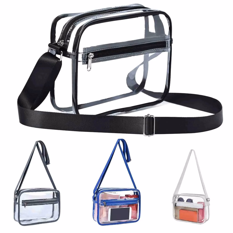 Clear Satchel Waterproof Shoulder Bag