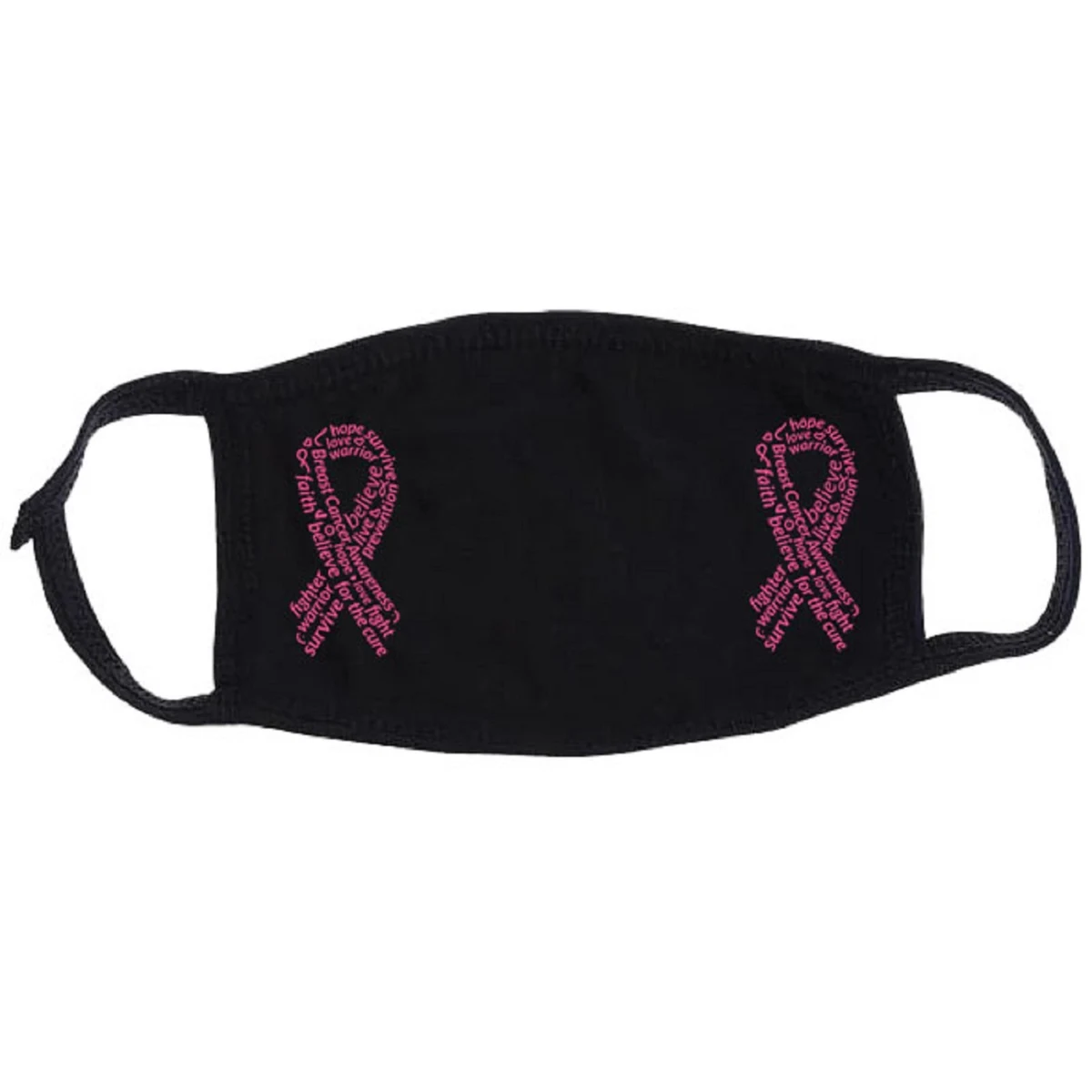 Breast Cancer Awareness 3-Ply Cotton Face Masks 1