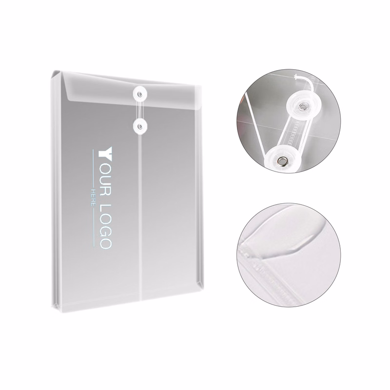 A4 Transparent Document File Folder