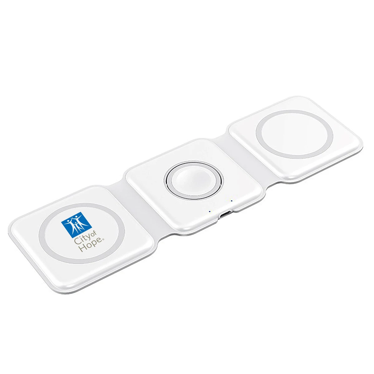 Foldable Soft Plastic 3 In 1 Wireless Charger 1
