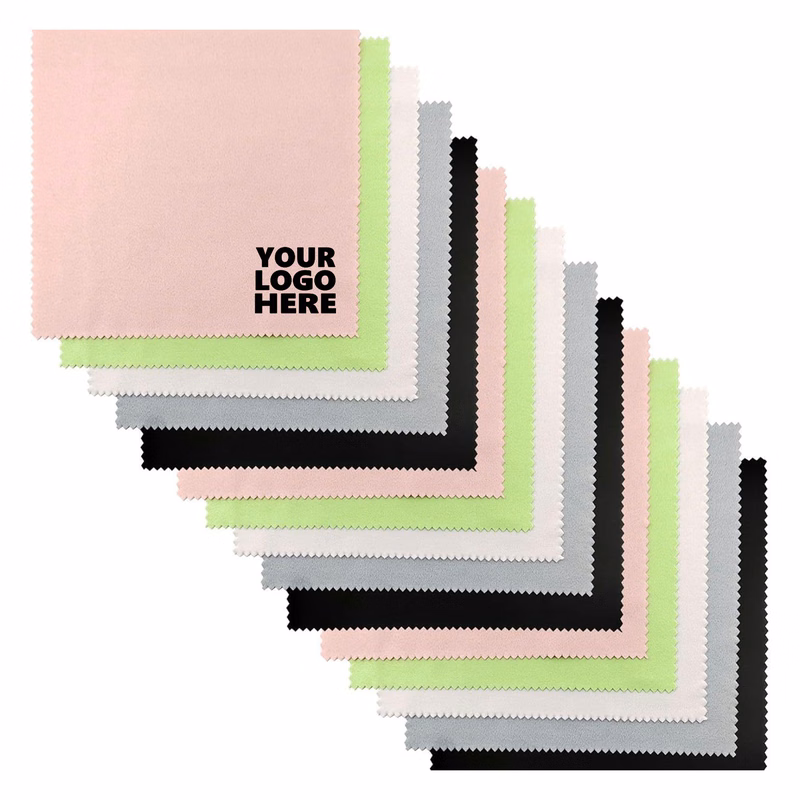Custom Logo Microfiber Fabric Cloth for Eyewear